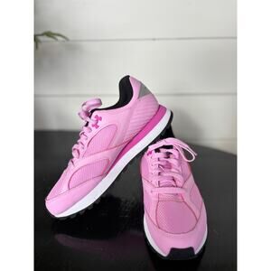 Under Armour Pink Casual Athletic Sneaker Shoe 6.5Y Women's‎ 8 NWOT